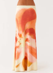 Moka Maxi Skirt - Mimosa Blossom
