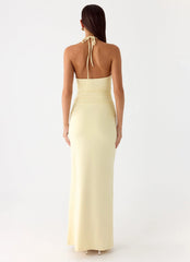 Madi Maxi Dress - Yellow