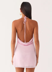Just For Love Mini Dress - Baby Pink