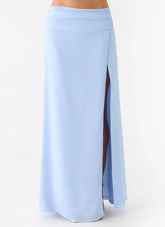Remee Maxi Skirt - Blue
