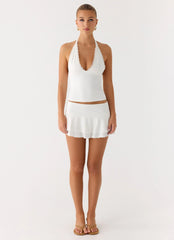 Illuminate Mini Skort - White