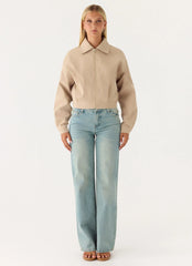 Ready To Go Jacket - Beige
