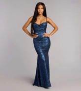 Josephine Glitter Mermaid Formal Dress