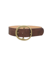 Circle Statement Buckle Belt