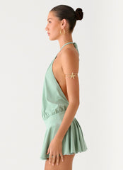 Mable Mini Dress - Green