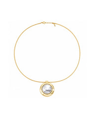 Deux Pendant Necklace