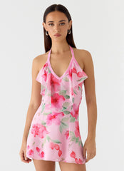 Taio Mini Dress - Petal Soleil