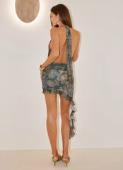 Samar Mini Dress - Vintage Blossom