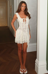 Always Us Lace Mini Dress