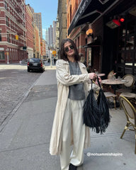 Oversized Fringe Bag