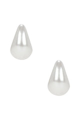 Celeste Pearl Hoop Earrings