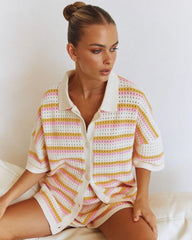 Bellatrix Striped Two-Piece Set