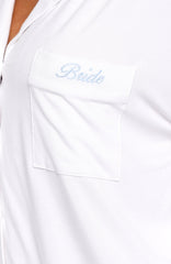 Bridal Party Pyjama Set Off White