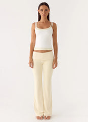 Renae Top - Baby Yellow
