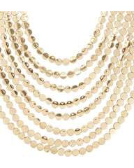 CASCADE STATEMENT LAYERED NECKLACE