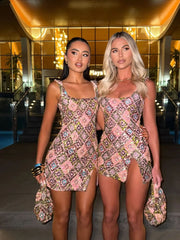 Celeste Sequin Mini Dress