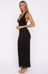 Cocoa Lace Allure Maxi Dress