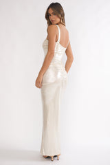 Delaina Maxi Dress Pearl
