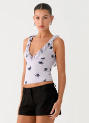 Milena Cami Top - Lilac