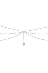 Drop Pearl Belly Chain