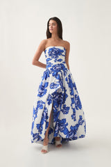 Floral Print Maxi Dress