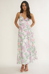 Florent Lace Maxi Dress Purple