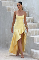 Samira Lemon Maxi Dress