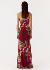 Iroha Strapless Maxi Dress Cuba