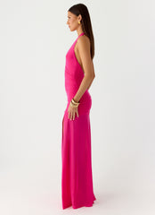 Island Muse Maxi Dress Fuchsia