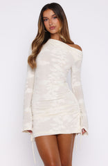 Ivory Whisper Mini Dress