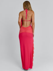 Janie Coral Maxi Dress
