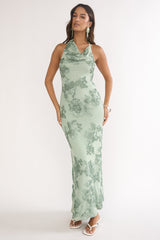 Kirralée Embellished Maxi Dress Aqua