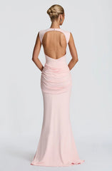 Lorenza Pink Maxi Dress