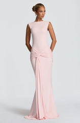 Lorenza Pink Maxi Dress