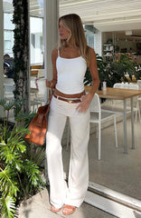 Miss CEO Pants Oat