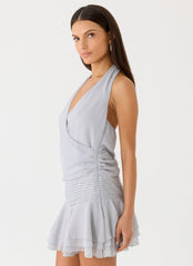 Mura Mini Dress Light Blue