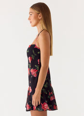 Nikyta Micro Mini Dress Black