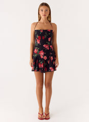 Nikyta Micro Mini Dress Black