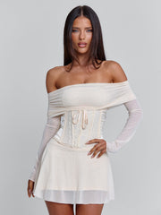 Orla Lace Corset Mini Dress