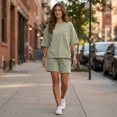 Oversized Relaxed Two-Piece Set