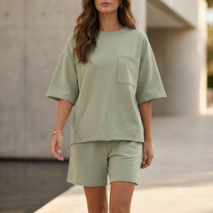 Oversized Relaxed Two-Piece Set