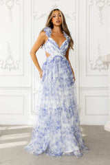 Riviera Maxi Dress Blue