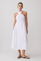 Rosie Linen Midi Dress