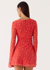 Sabella Mini Dress Red