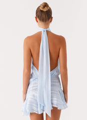Sofia Chiffon Mini Dress