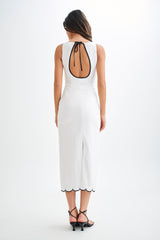 Sofiane Linen Midi Dress