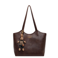 Soft Vegan Leather Tote Bag