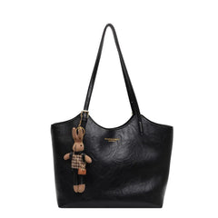 Soft Vegan Leather Tote Bag