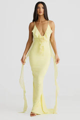 Sunflower Maxi Dress Yellow