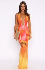 Sunset Garden Maxi Dress